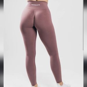 Alphalete Mauve High-Waist Leggings